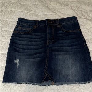 Denim Mini Skirt